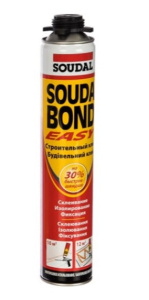 Клей-пена Soudal Soudabond Easy Gun, полиуретановый, пистолетный, 750мл 121618