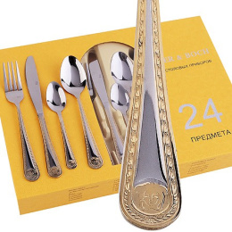 Набор столовых приборов из нержавеющей стали 24 предм. в п/у Mayer & Boch 30707