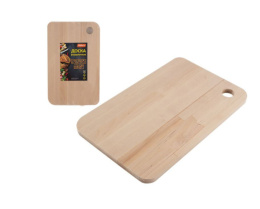 Доска разделочная деревянная береза 320х200мм с отверстием, Сonfondere Mallony 007389