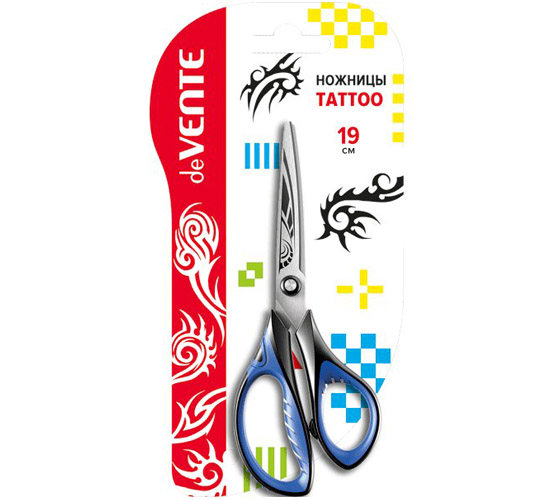 Ножницы 19 см Devente Tattoo 4091801