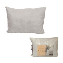 Подушка 50х70см Овечья шерсть (п/э 70, кант) в пакете ДомВелл 
