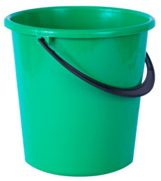 Ведро пластиковое  8л без крышки Огородное, цвета в ассортименте Ар-Пласт 020122