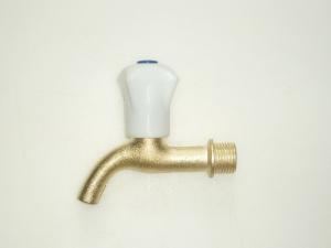 Кран металлический 1/2" червячный 64099