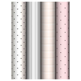 Бумага оберточная 100х70см 80г/м2 Meshu Charm, ассорти MS_66829