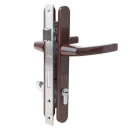 Комплект для узкопрофильных дверей Эко 1-7305/70-BR, коричневый 42972