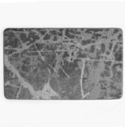 Коврик напольный для ванной на латекс. основе Classic Color  50х 80см толщина 11мм, серый Aqua-Prime 2014