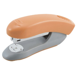 Степлер №24  20 листов Devente Neon, пластиковый, оранжевый, в к/к 4142340