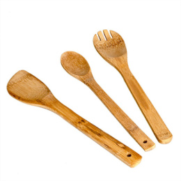 Набор кухонных принадлежностей деревянных бамбук 3 предм. в пакете Domina K-16/18285