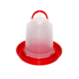 Поилка для домашней птицы пластиковая  2,0л подвесная Милих 05070