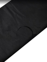 Укрывной материал (спанбонд) рулонный перфорированная мульча плотность 60 UV черный 1,2х200м (2 шах 45х25х7см) Агротекс 2ш