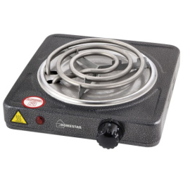 Плита электрическая настольная 1 конфорка, HS-1103, спираль, серый HomeStar 003046