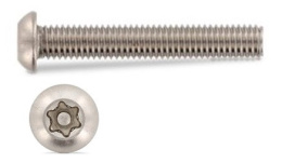 Винт секрет.полук.гол со штифтом 8х16 ТХ40 АРТ 9121  А2 9121-816
