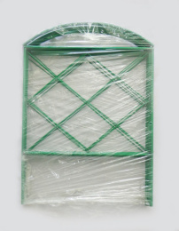 Забор металлический 0,485х0,675м (комплект из 5 секций) Ромб LDN