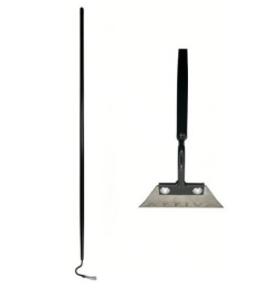 Тяпка нержавеющая сталь 120мм цельнометаллическая Arriva 12108