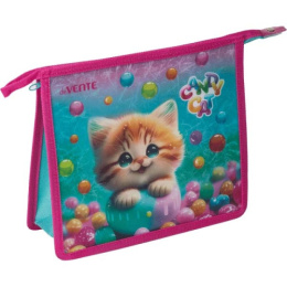 Папка для тетрадей А5 на молнии Devente Candy Cat 8056417