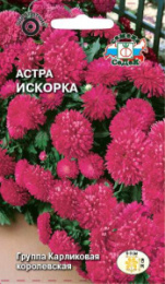 Астра Искорка 0,2г цветной пакет Седек