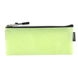 Пенал Devente плоский Armour, салатовый неон, на молнии 7024440