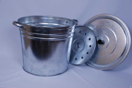 Бак оцинкованный для белья 32л Меткомтрейдинг