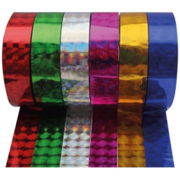 Скотч 12мм х  3м декоративный Devente. Ассорти 9040807