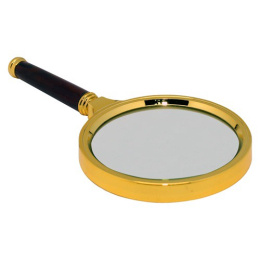 Лупа D 90мм, увеличение  5, Lamark, декоративная ручка 128/28105 MGF90