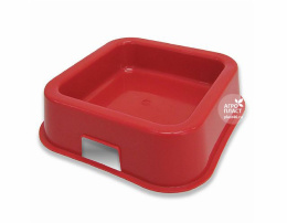 Миска пластиковая для кормления животных квадратная Агропласт Б00107
