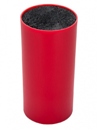 Подставка для ножей пластиковая со вставкой круглая 220мм d-110мм, в п/у Радужный Дом РД 50519