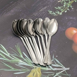 Набор ложек столовых из нержавеющей стали 12шт. Радужный Дом РД86728