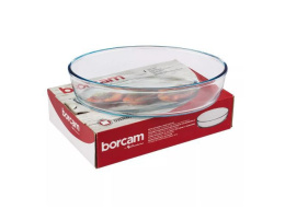 Форма для запекания стеклянная жаропрочная овальная 26х18х6см 1,6л, в коробке Borcam 59084 GB