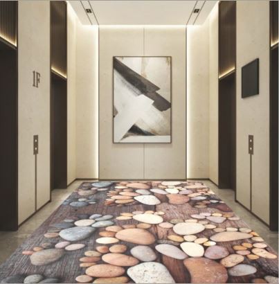 Дорожка-линолеум рулонная 1,0х15м Baizheng BZ1-AF144-6