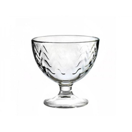 Креманка стеклянная Мальва Волна 310мл ОСЗ 12с1580