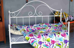 Покрывало стеганое детское 150х215см (бязь) Монстрики 10198/1 ДомВелл 