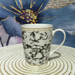 Кружка керамическая 380мл Мрамор Радужный Дом РД83352