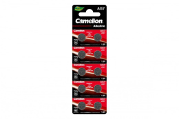 Батарейка часовая Camelion Mercury Free (0%Hg) AG 7 LR927 395A (10шт. на блистере) ЭН-12815
