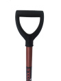 Вилы копальные 4-х рогие дюралевый черенок V-ручка Kopper.tools ФИ.023.000