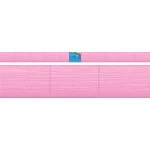 Бумага крепированная 50х250см светло-розовая флористическая, Devente 8040752