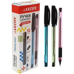 Ручка шариковая на масляной основе Devente Triolino Pastel Ультра, синяя, 0,7мм 5073925