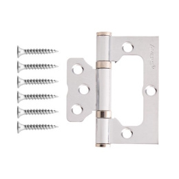 Петля накладная Avers  75х63х2,5-B2-CR хром (бабочка) Avers 9531